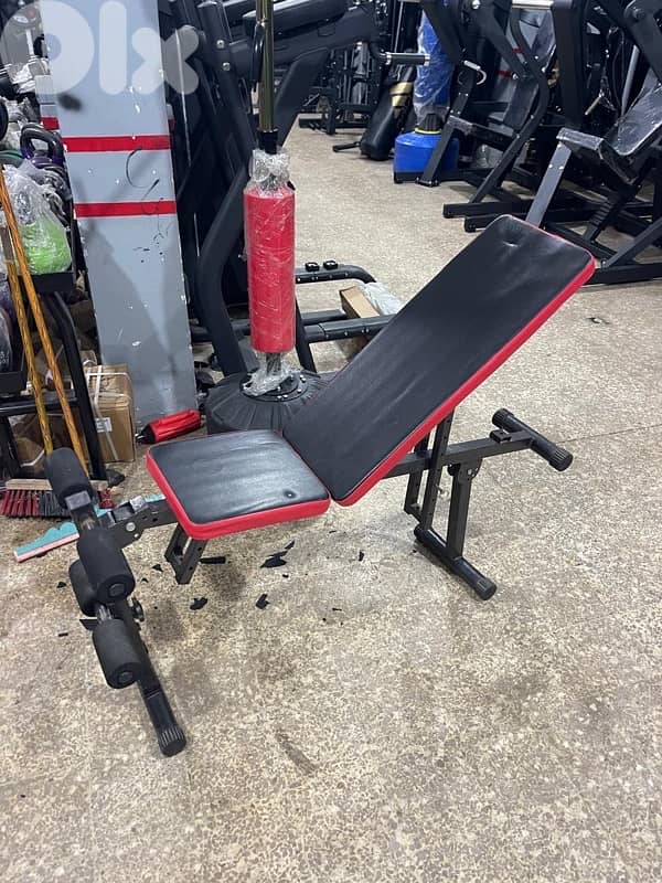 Bench adjustable foldable like new 3