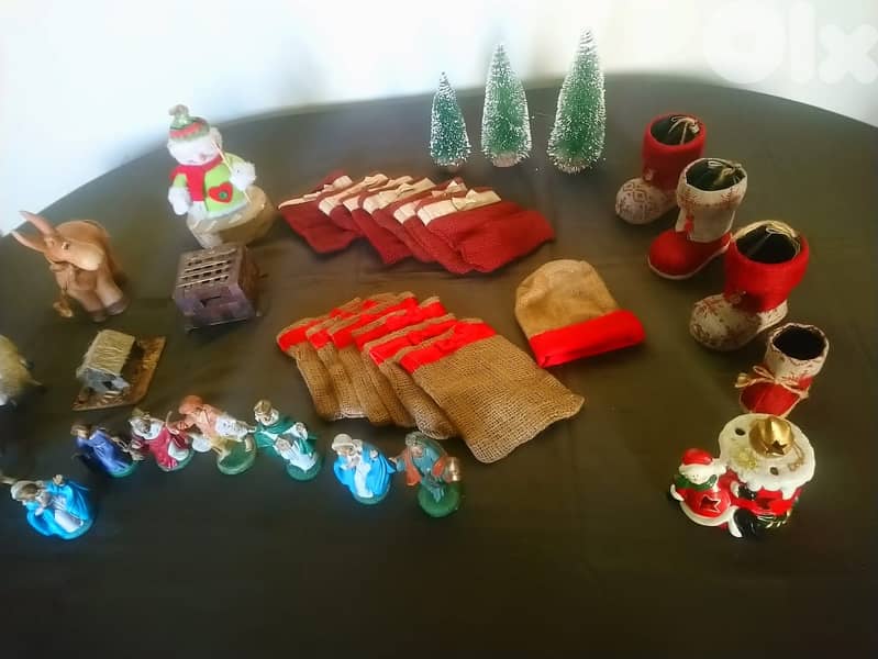 Christmas & Holiday Figurines + Decorations — Mixed Bundle! 2