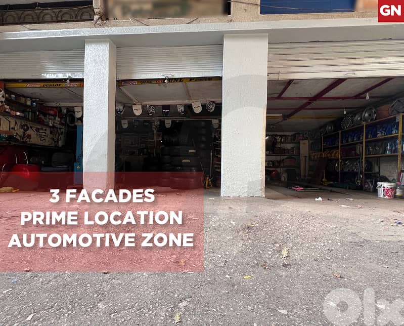 3 Facades, Prime Location, metn, baouchrieh/بوشريه REF#GN129727 0