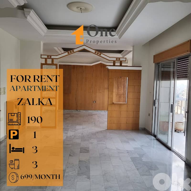 APARTMENT FOR RENT IN ZALKA 0