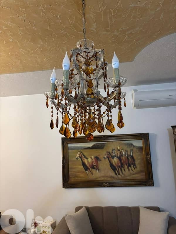 4 قطع ثريات+لومبادير 3