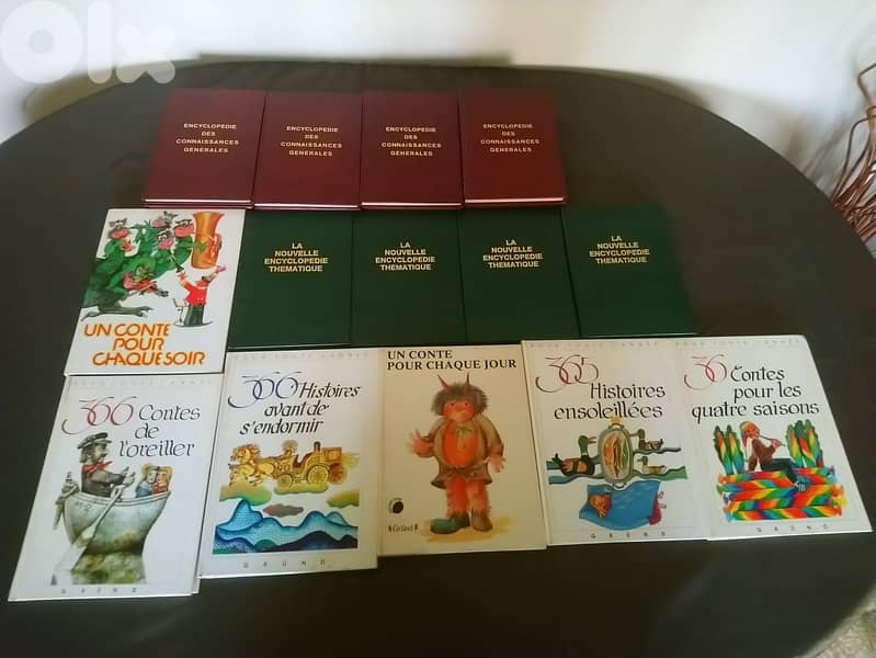 26 French Books – Encyclopedias & Kids Storybooks, Brand New! 0