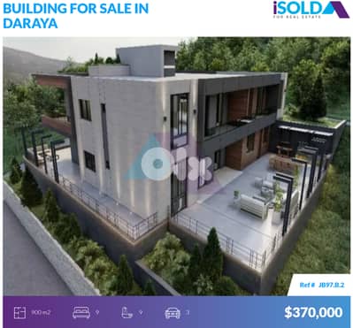 Spacious 900m2 building+garden+terrace 4sale in Daraya - مبنى في داريا