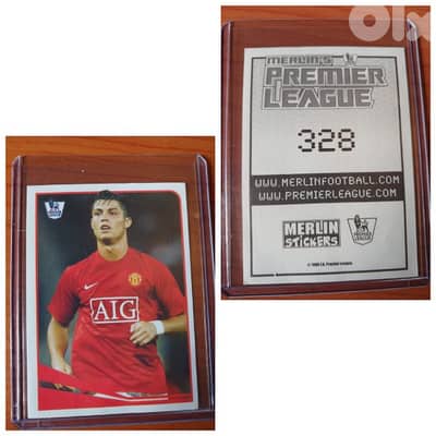 Merlin Topps CR7 Cristiano Ronaldo 2006 sticker