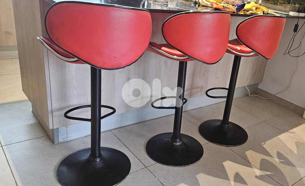 bar chairs 3 pieces 3