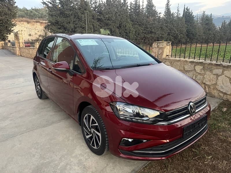 golf spotsvan model 2018  mechi 13000 km bas 2
