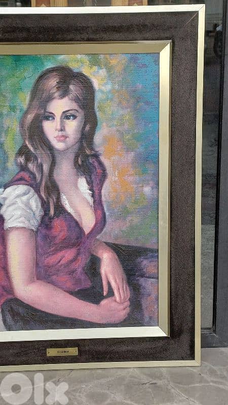 لوحة رسم زيتي اوروبية 3