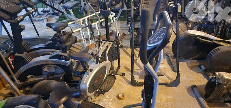 Eliptical Bike 4 in 1 Geo Gym Equipment معدات رياضية متنوعة 6