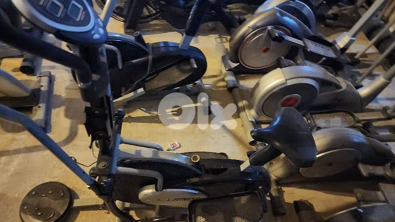 Eliptical Bike 4 in 1 Geo Gym Equipment معدات رياضية متنوعة 8