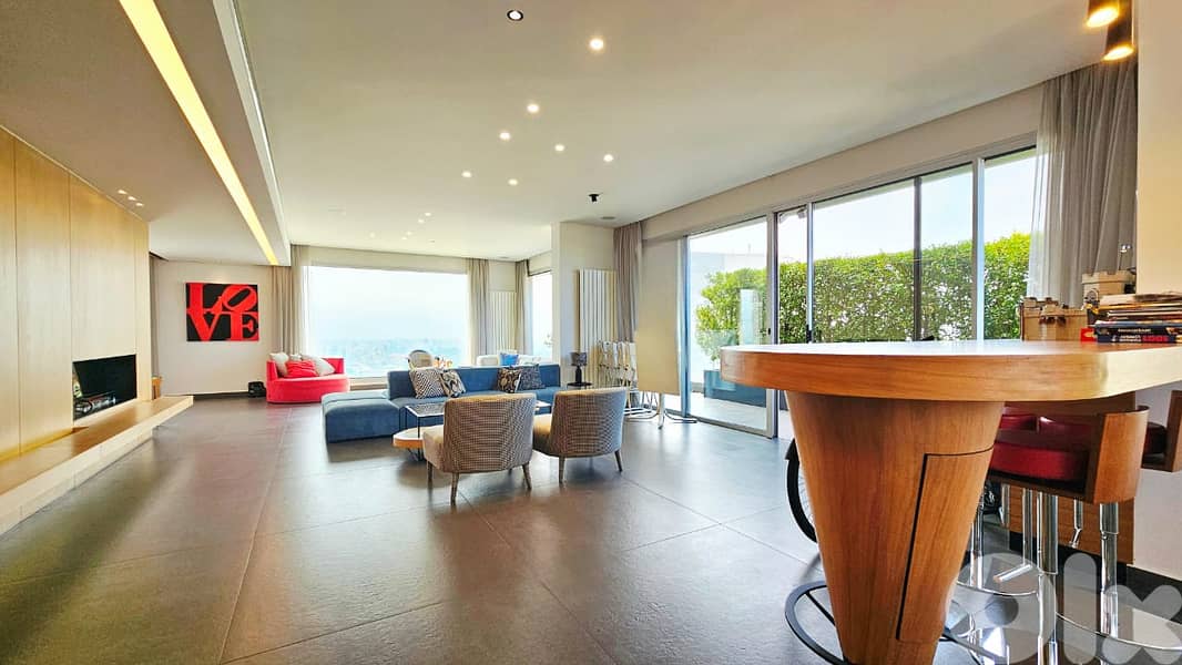 AH-HKL-462 LUXURY TRIPLEX WITH LARGE TERRACE IN PRIME ACHRAFIEH 0