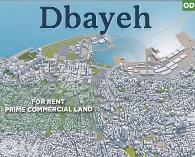 For Rent - Prime Commercial Land - Dbayeh, el Metn REF#OD129741