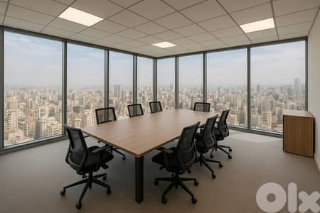 AH-HKL-465 Fully Furnished Office for Sale in Achrafieh