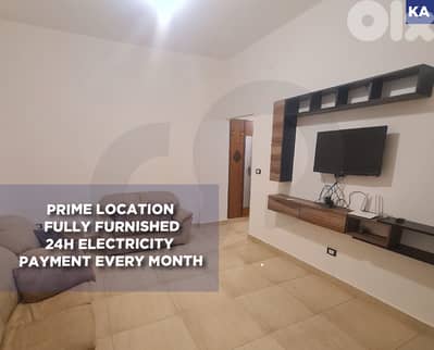 2-Bedrooms Furnished Apartment for Rent –Furn el Chebak REF#KA129749