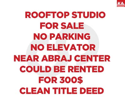 Rooftop Studio, Great Investment, Furn El Chebbak REF#KA127786
