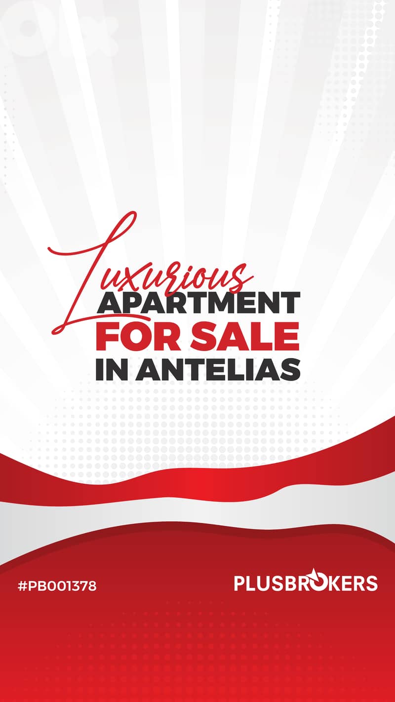 New High-End Apartment for Sale in Antelias! 0