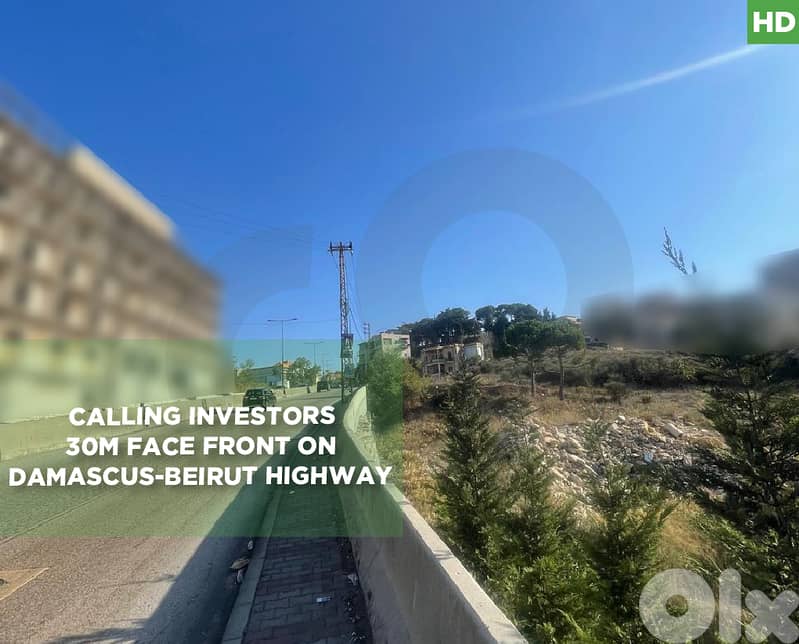 861 Sqm Land in Bhamdoun | Damascus - Beirut Highway  REF#HD129755 0