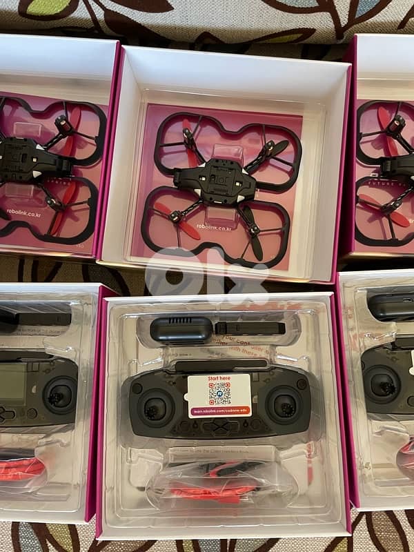 5x CoDrone EDU with Arena and balls 0