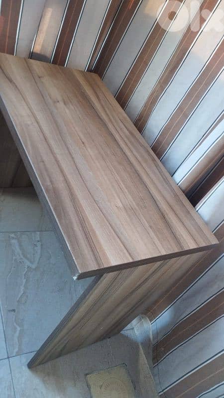 مكتب خشب ndf مع كرسي 0