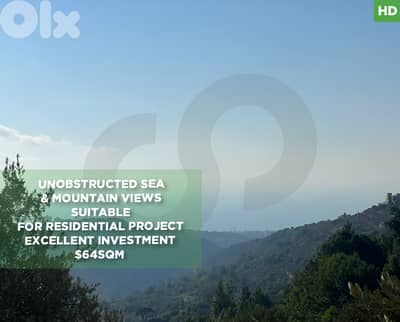 unobstructed and majestic view in ain ksour/عين كسور REF#HD111917