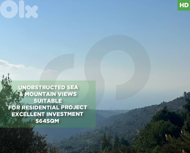 unobstructed and majestic view in ain ksour/عين كسور REF#HD111917 0