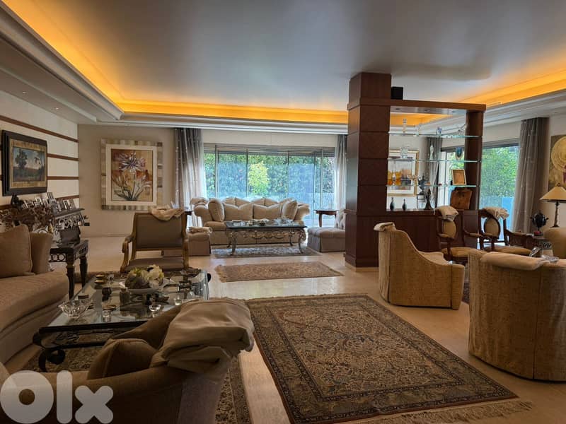 HUGE APARTMENT FOR RENT IN YARZEH BAABDA PRIME WITH TERRACE, (BAR-258) 0