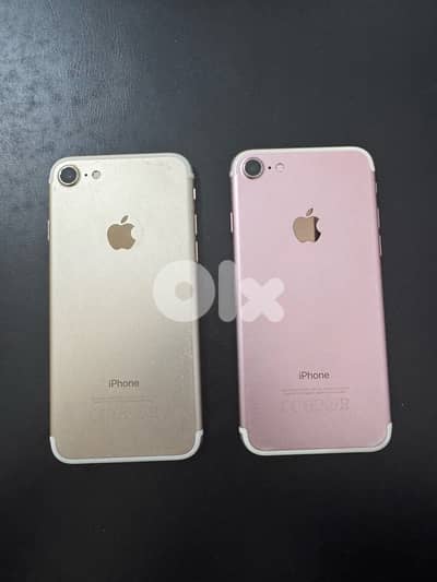 2 iphone 7  128 & 256 GB
