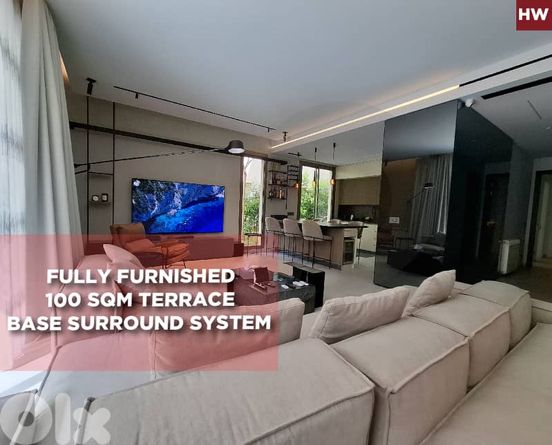 fully furnished- 100 sqm terrace - apartment in adma REF#HW129766 0