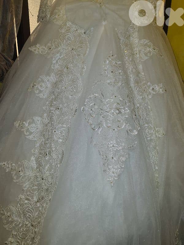 wedding dress new فستان زفاف رائع 1