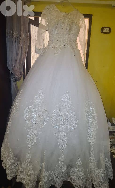 wedding dress new فستان زفاف رائع 3