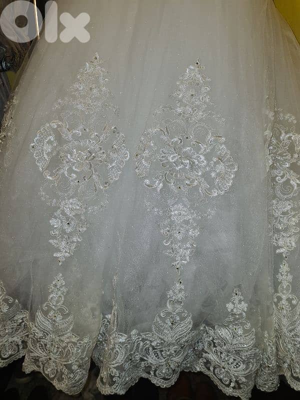 wedding dress new فستان زفاف رائع 4