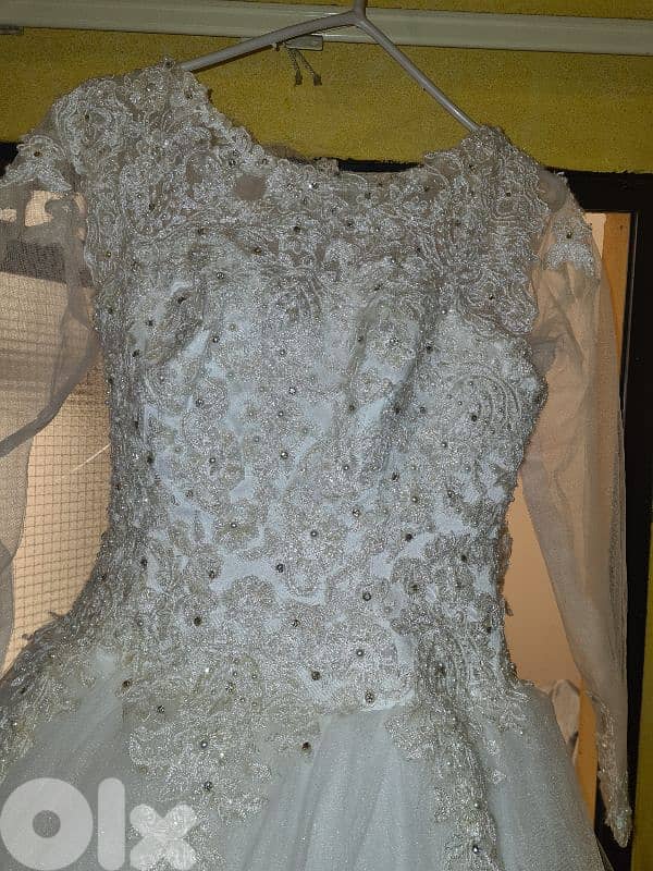 wedding dress new فستان زفاف رائع 5
