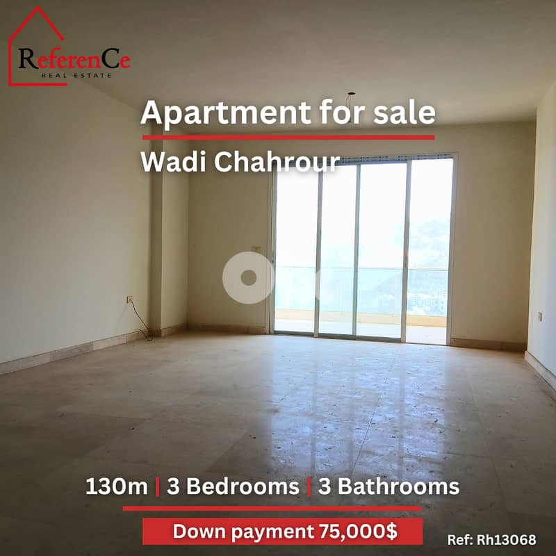 Apartment with Down Payment Wadi Chahrour شقة بدفعة أولى وادي الشحرور 0