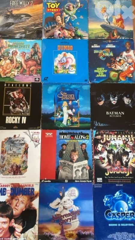 LaserDisc Collection – 54 Original Titles – $270for the Full Bundle 1