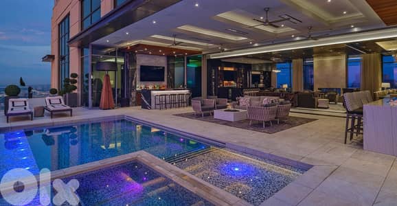 PENTHOUSE FOR SALE IN YARZEH PRIME 4 MASTER BEDS WITH POOL, (BA-478)