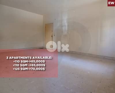 investment Opportunity – Apartments for Sale! Zouk Mikael REF#EW129782