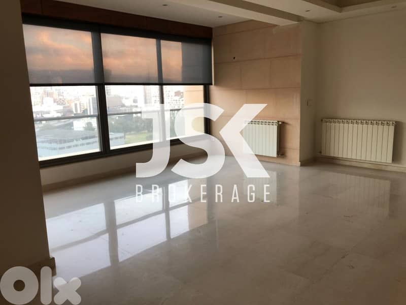 L19874-2-Bedroom Apartment with City View For Rent in Achrafieh, Siofi 0