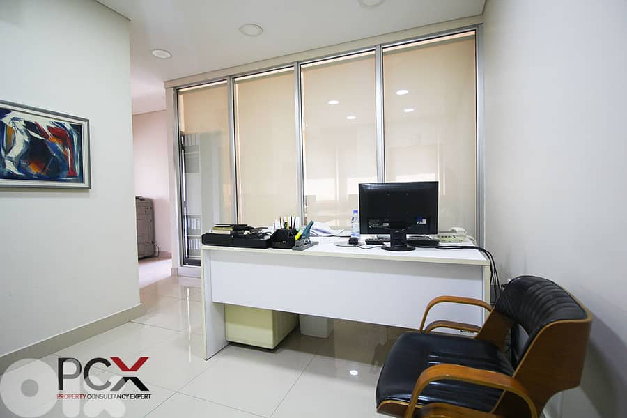 Office For Rent In Hazmiyeh I Furnished I Partitioned 0