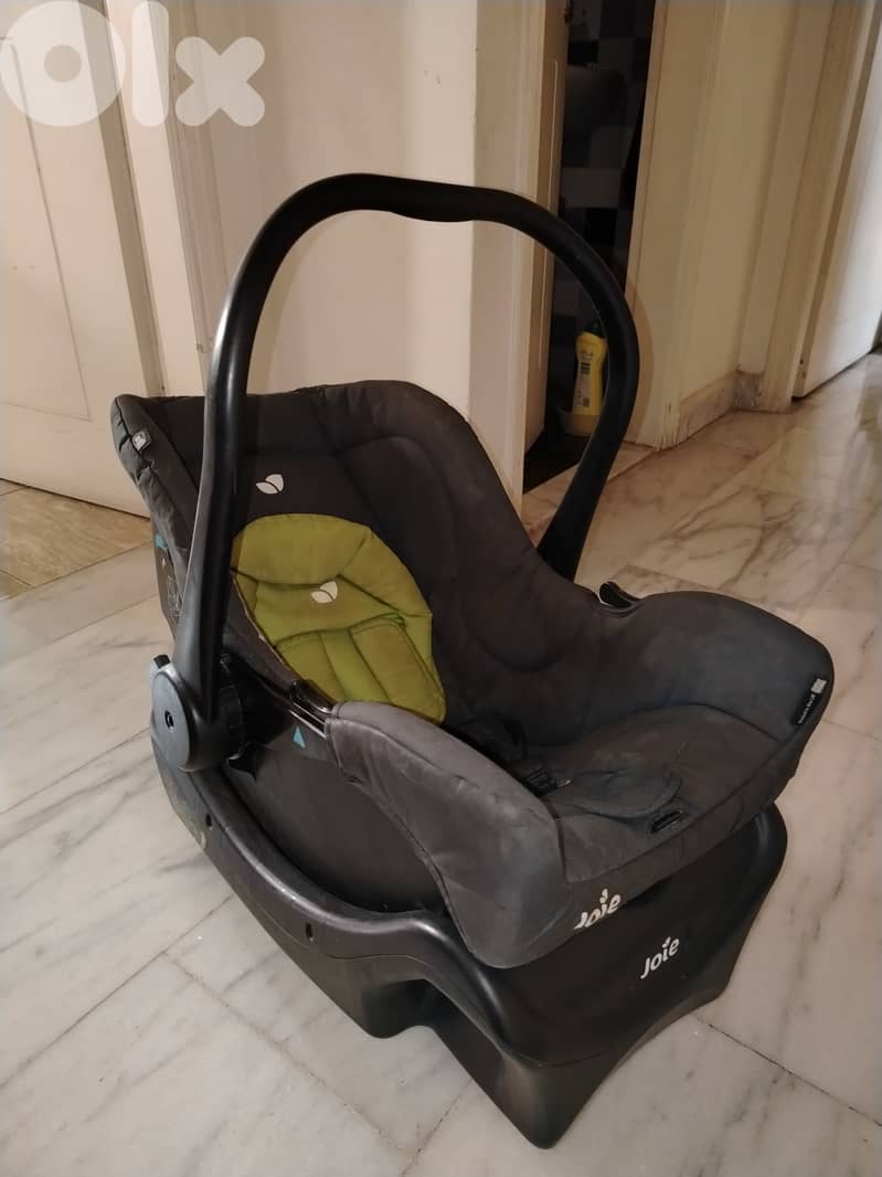JOIE Baby stroller with car seat 3