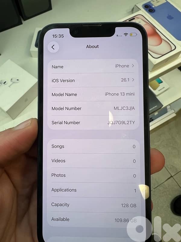 iphone 13 mini 128GB 3