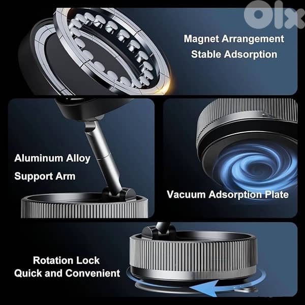 cacuum Suction Magnetic Bracket 11