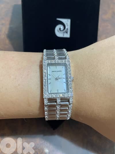 Pierre Cardin Women's Crystal Watch – Brand New, With Box & Warranty