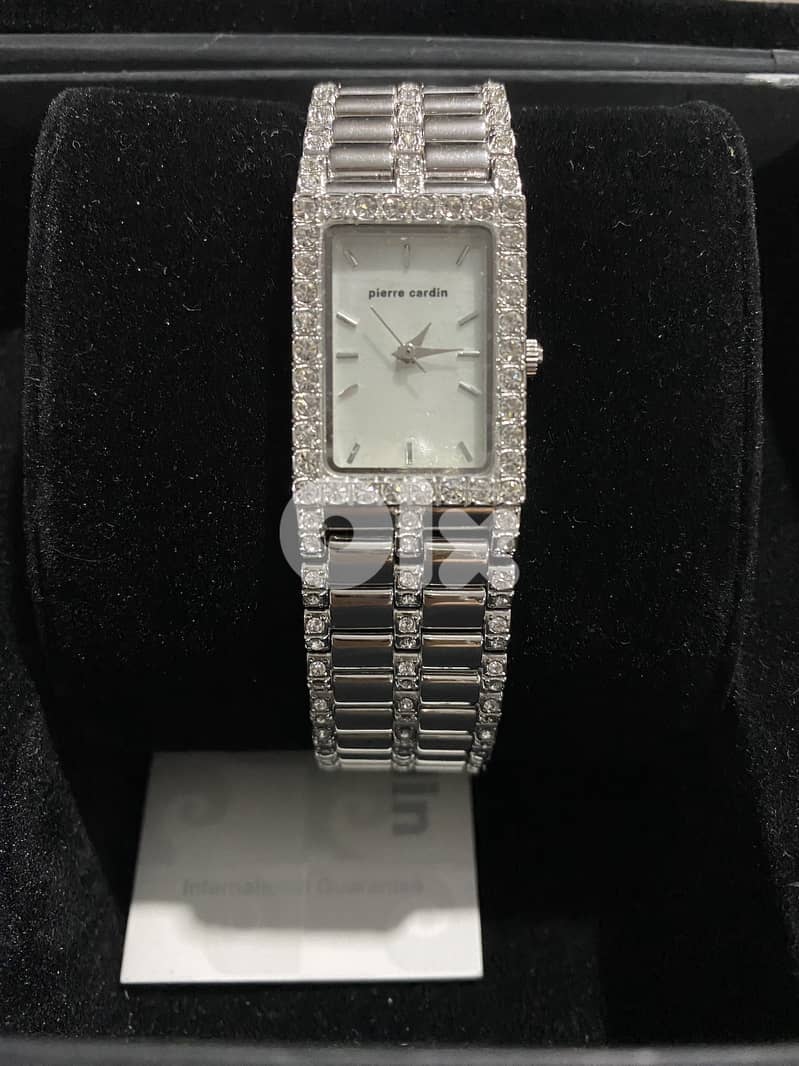 Pierre Cardin Women's Crystal Watch – Brand New, With Box & Warranty 2