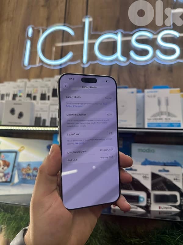 iPhone 16 Promax 256Gb battery 100% like new 2