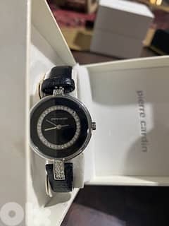 Pierre Cardin Women’s Crystal Watch – Excellent Condition with Box