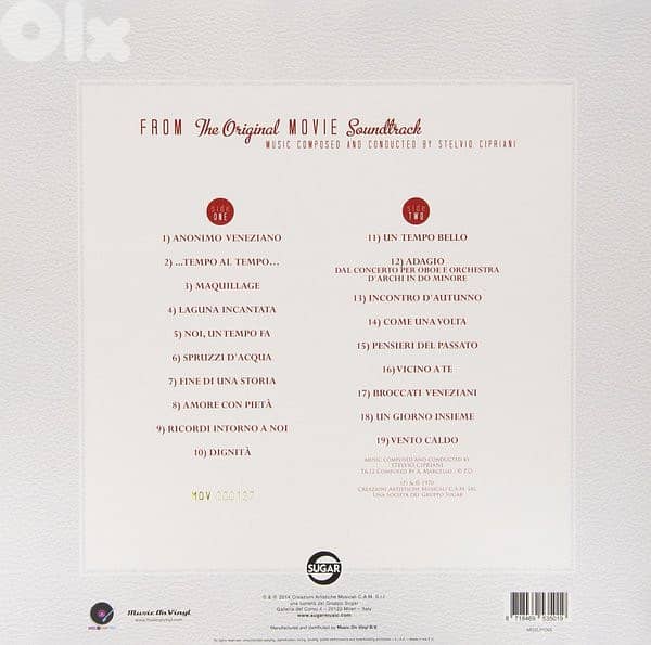 Anonimo Veneziano ( RED NUMBERED LP ) 1