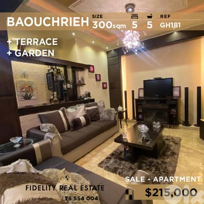 Apartment for sale in Baouchrieh GH181 شقة للبيع في البوشرية،