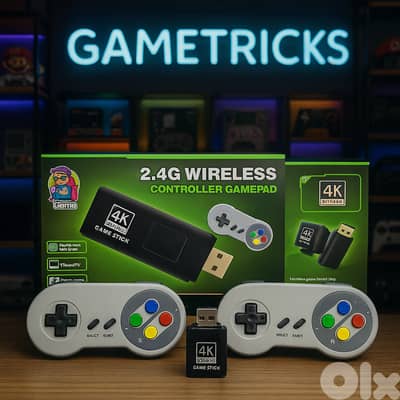 GSH U8 Mini / TV Video Game Console Stick 2.4g Wireless Gamepad