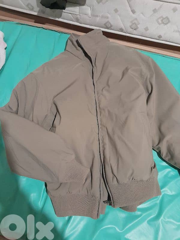Turkish olive jacket water repellant still new 1