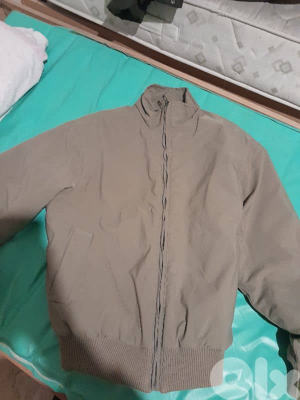 Turkish olive jacket water repellant still new 5