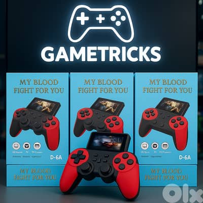 S10 Handhled retro pad with 520 games ( Atari )